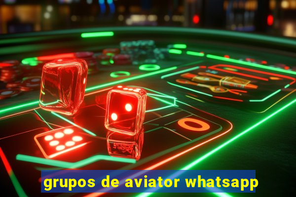 grupos de aviator whatsapp